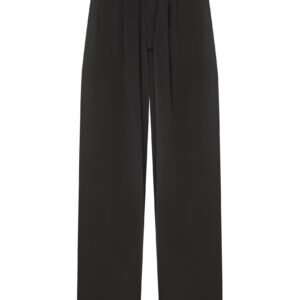 Satin Pants / Black